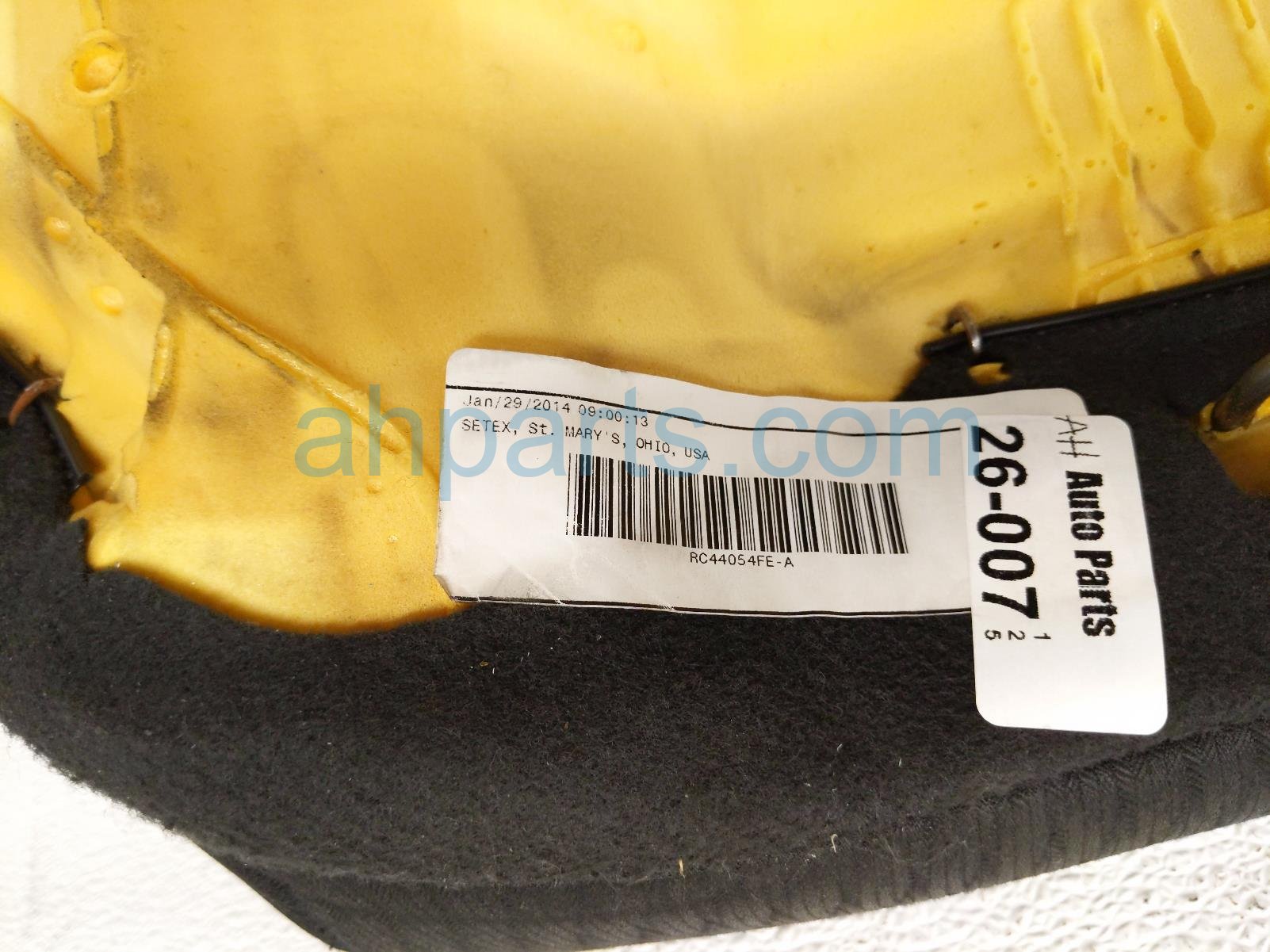 2014 Honda Accord Back (2nd Row) Rear Lower Seat Cushion Black Sdn 82137 T2G A21 Replacement 2014 Honda Accord Back (2nd Row) Rear Lower Seat Cushion Black Sdn 82137 T2G A21 Replacement thumbnail