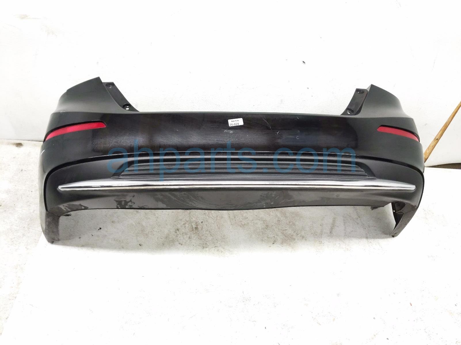 REAR BUMPER COVER - BLACK