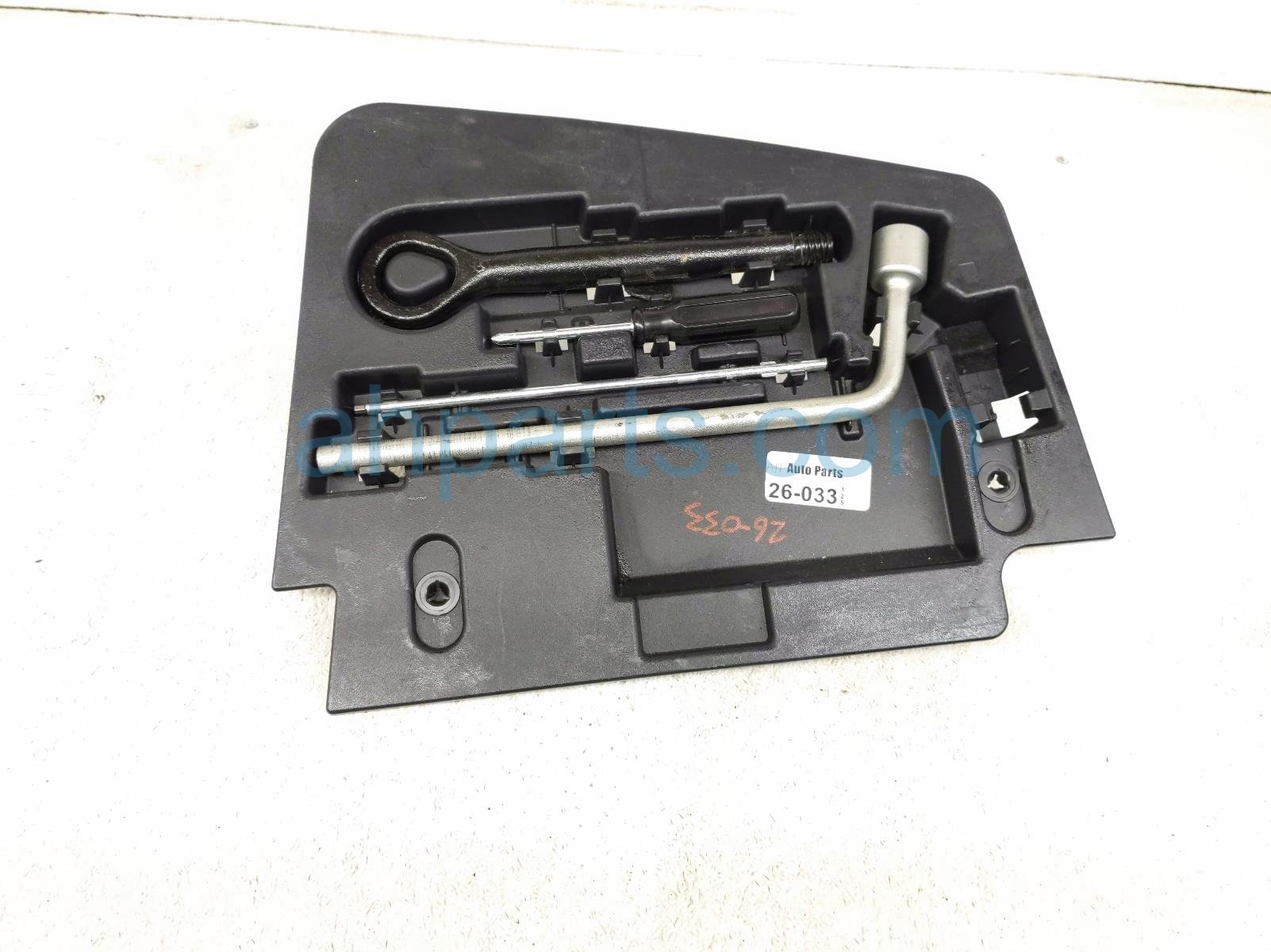 SPARE TIRE TOOL KIT W/TRAY