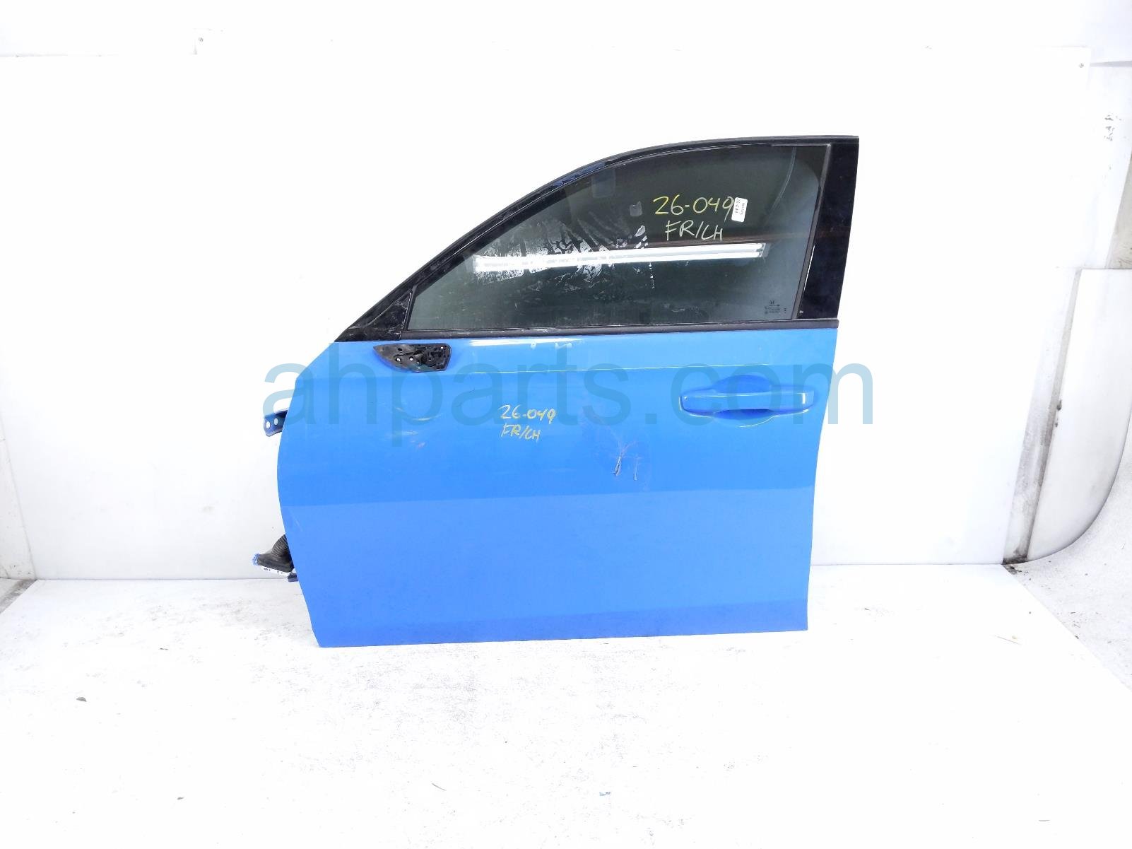 Honda FR/LH DOOR - BLUE - NO MIRROR/TRIM