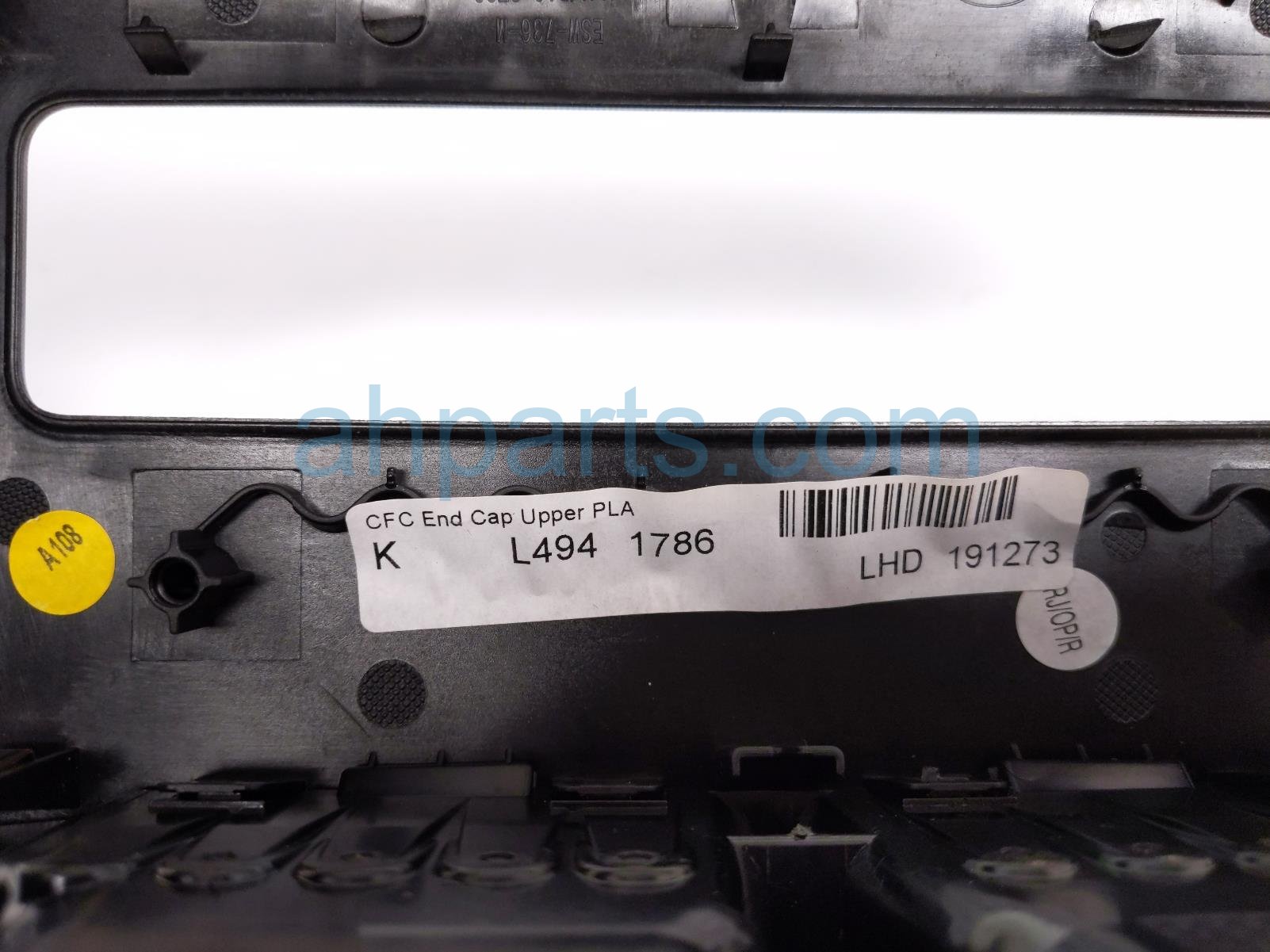 2020 Land Rover Range Rover Sport Rear Console Trim Panel W/vents blk LR051703 Replacement 2020 Land Rover Range Rover Sport Rear Console Trim Panel W/vents blk LR051703 Replacement thumbnail