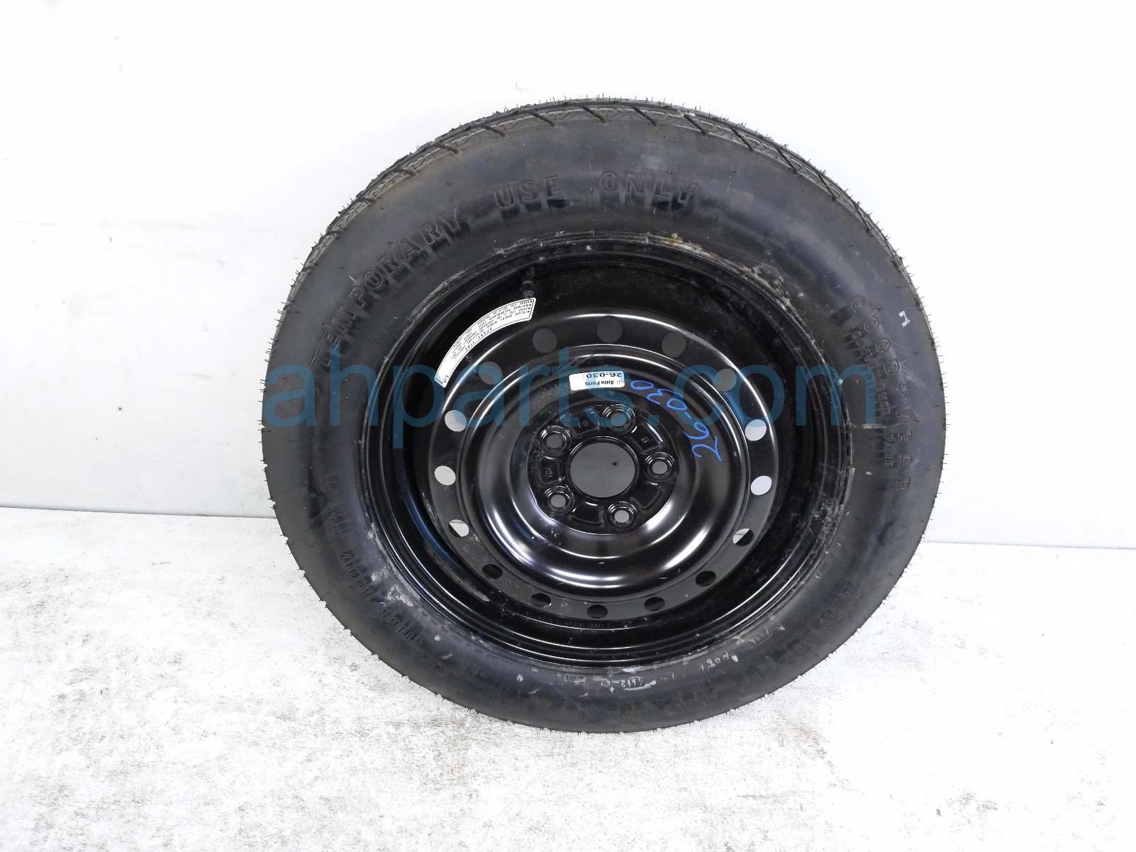 Honda T165/80D17 SPARE DONUT WHEEL & TIRE