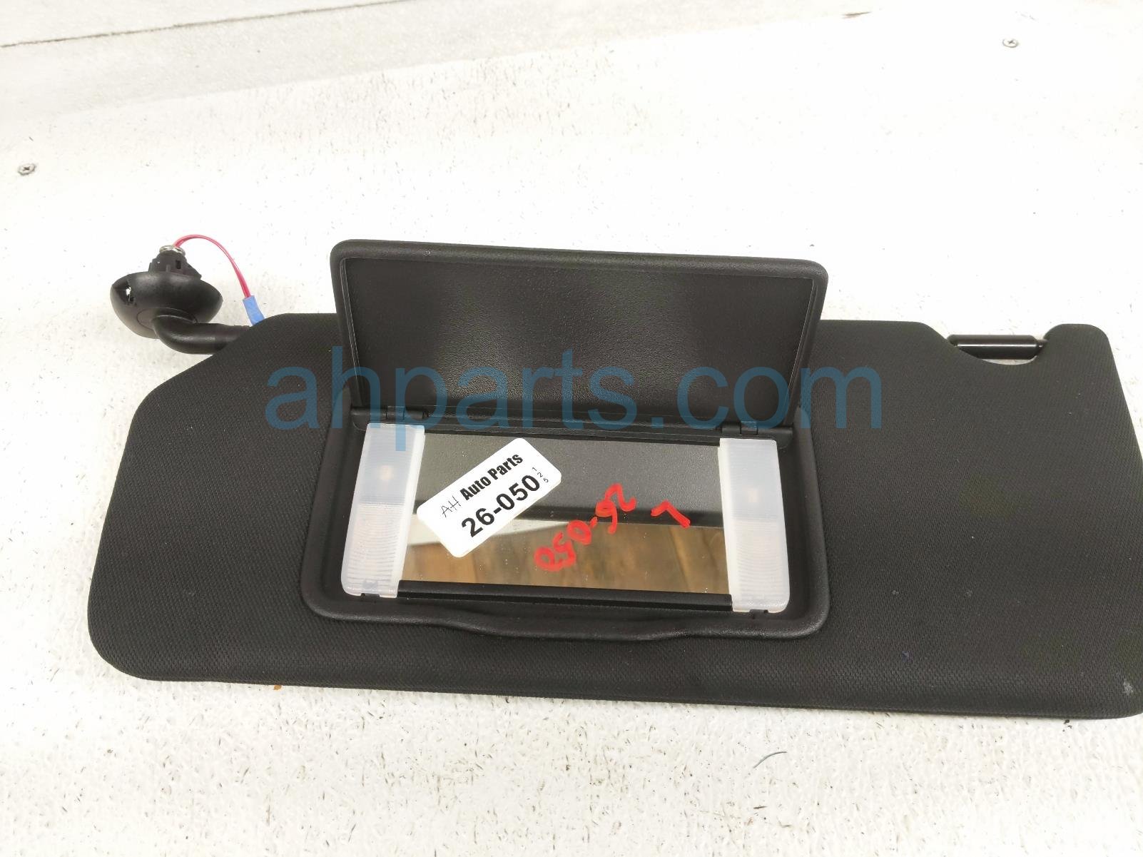 Sold 2016 Honda Accord Driver Sun Visor - Black 83280-T2F-A52ZC
