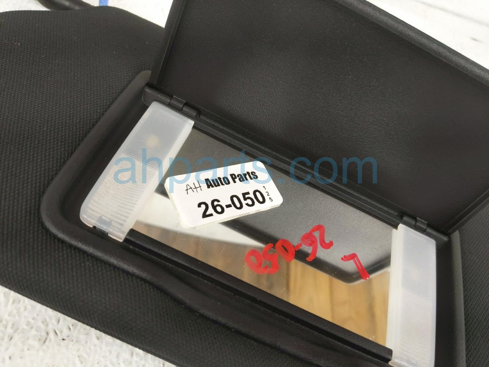 Sold 2016 Honda Accord Driver Sun Visor - Black 83280-T2F-A52ZC
