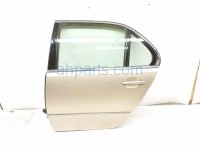 Lexus RR/LH DOOR - GOLD - SHELL ONLY Lexus RR/LH DOOR - GOLD - SHELL ONLY
