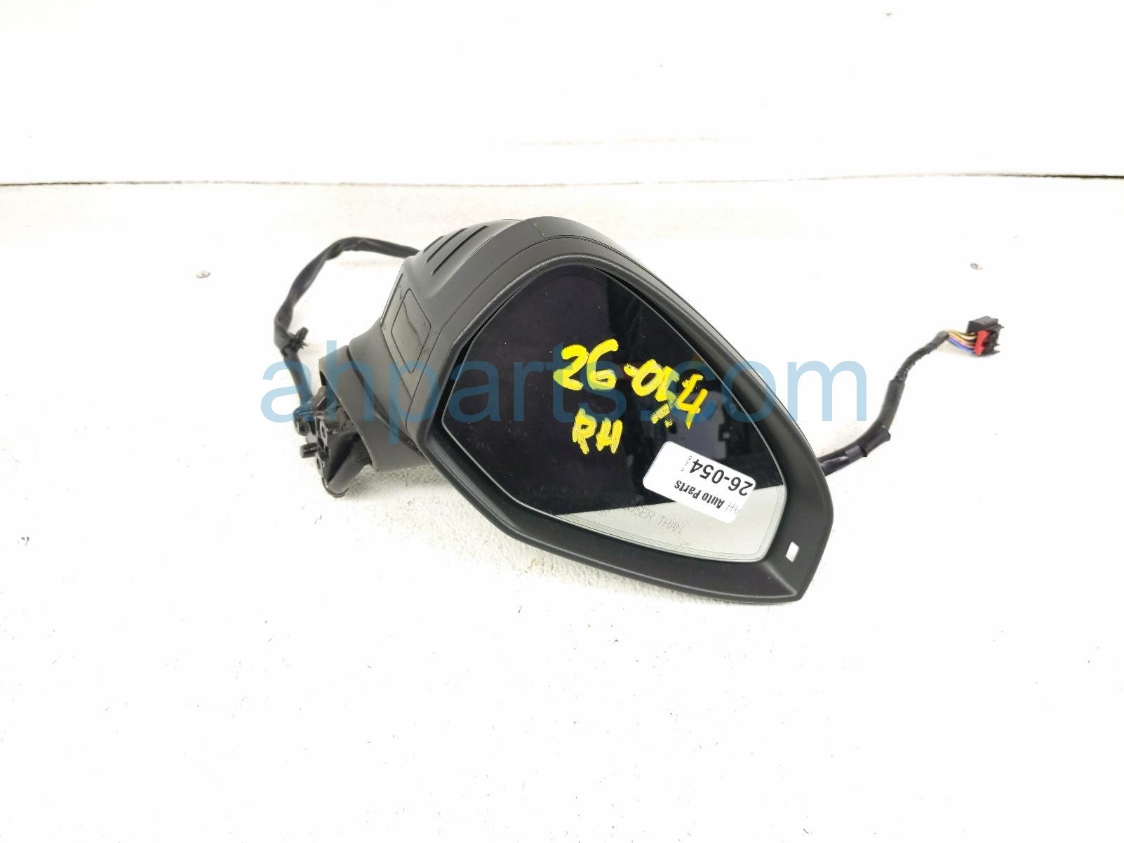 Audi RH SIDE VIEW MIRROR - BLACK