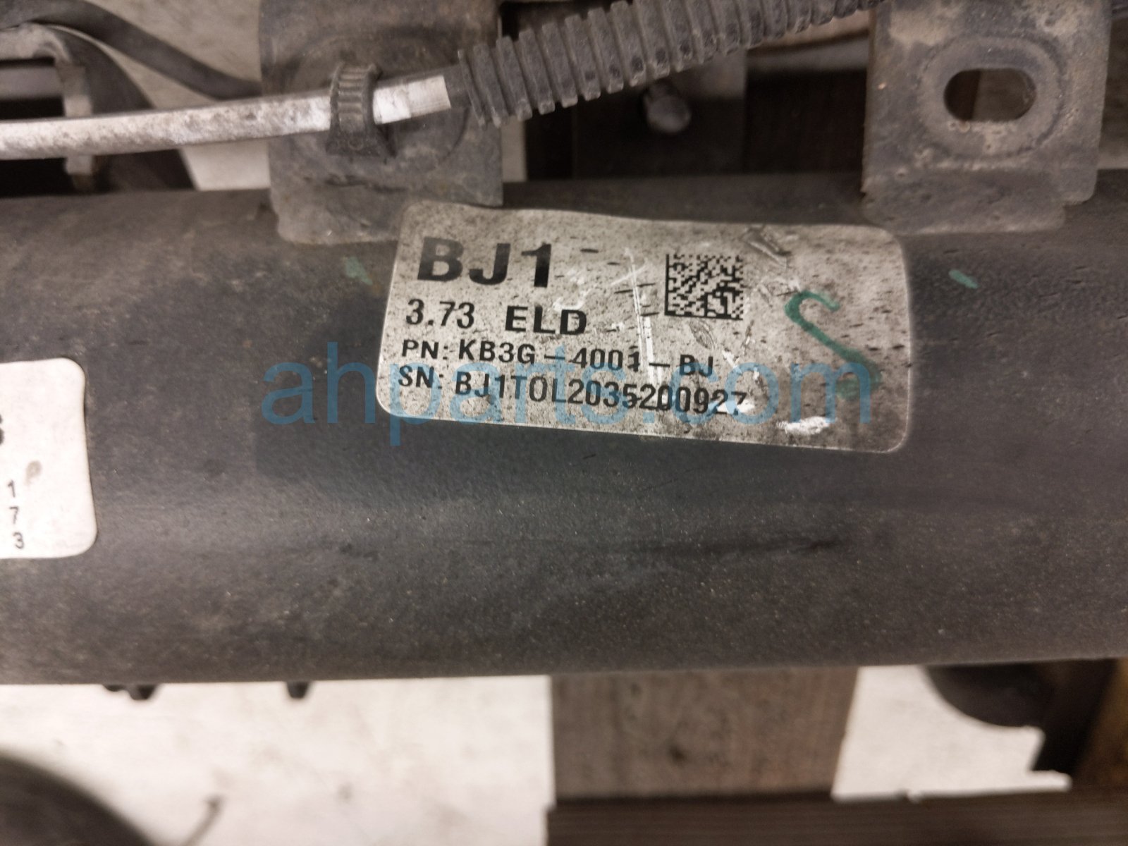 2021 Ford Ranger Rear Differential W/ Axles 56k Mil KB3G 4001 BJ Replacement 2021 Ford Ranger Rear Differential W/ Axles 56k Mil KB3G 4001 BJ Replacement thumbnail