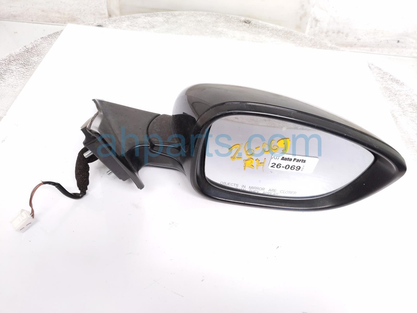 Honda RH SIDE VIEW MIRROR - BLACK