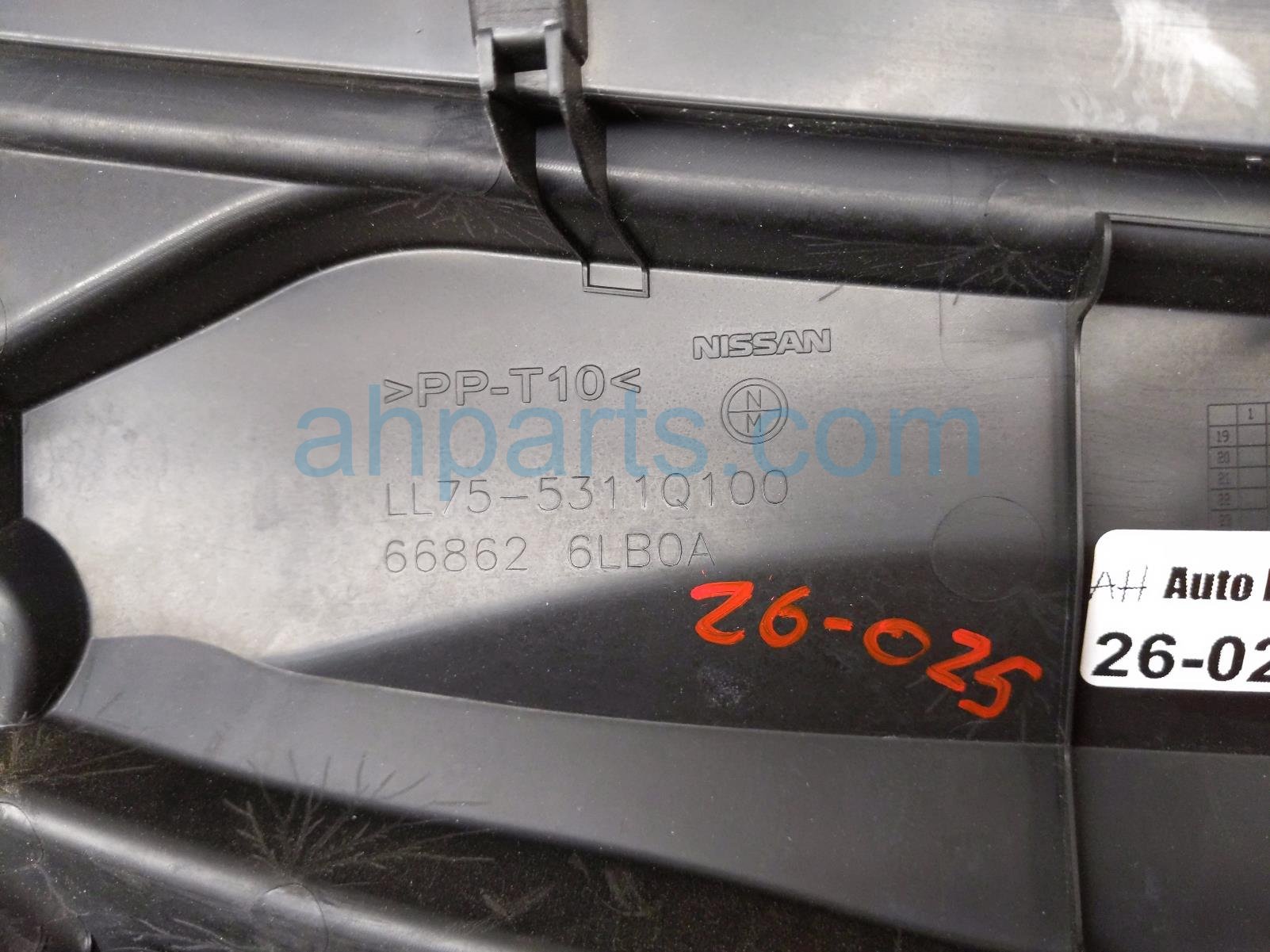 2021 Nissan Sentra Cover Windshield Cowl Vent Grille Panel 66862 6LB0A Replacement 2021 Nissan Sentra Cover Windshield Cowl Vent Grille Panel 66862 6LB0A Replacement thumbnail