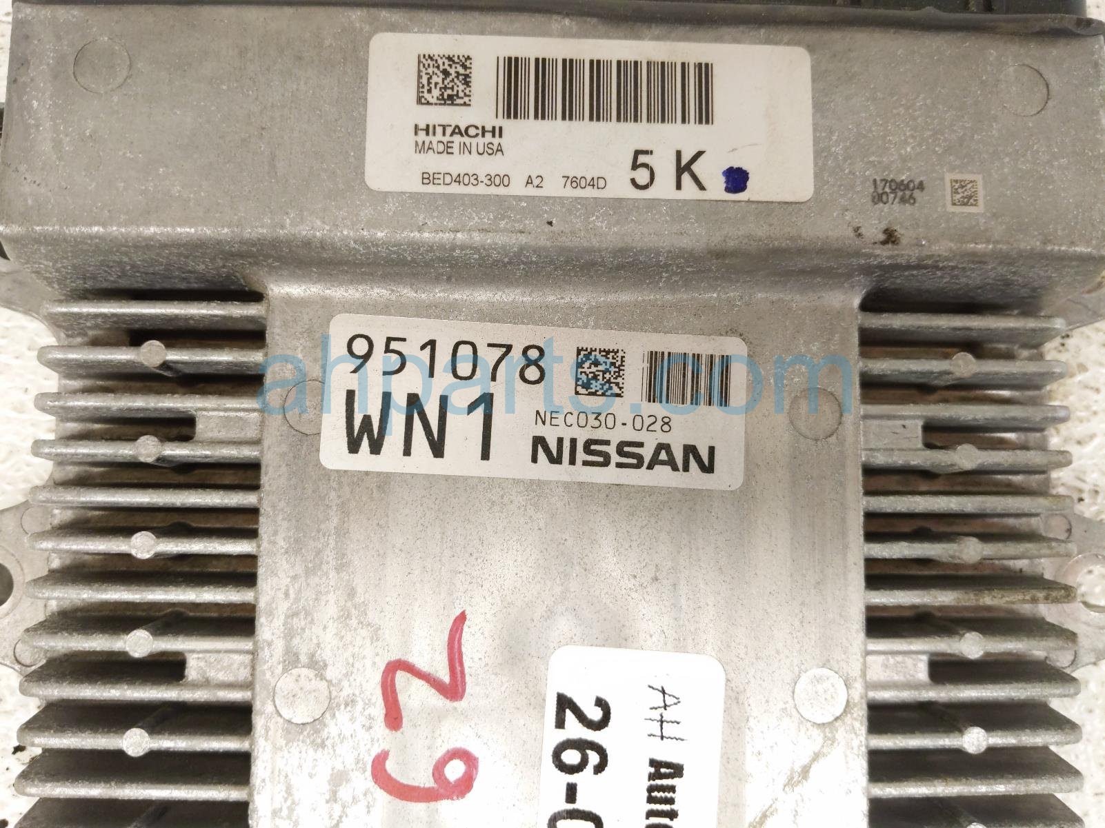 2017 Nissan Pathfinder Ecu Control Module / Engine Computer Unit At 23703 6KA0A Replacement 2017 Nissan Pathfinder Ecu Control Module / Engine Computer Unit At 23703 6KA0A Replacement thumbnail