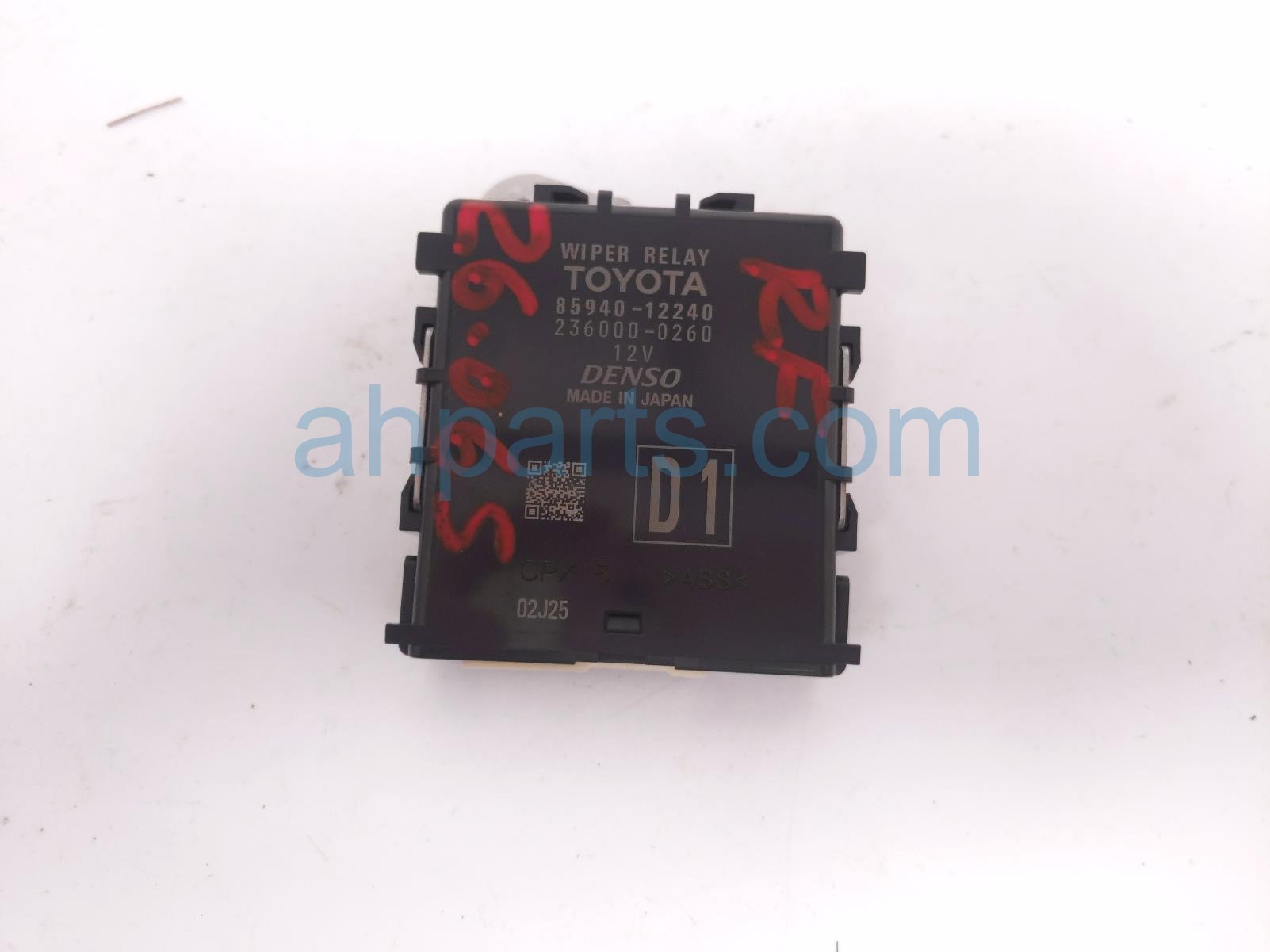 WINDSHIELD WIPER RELAY - Front passenger