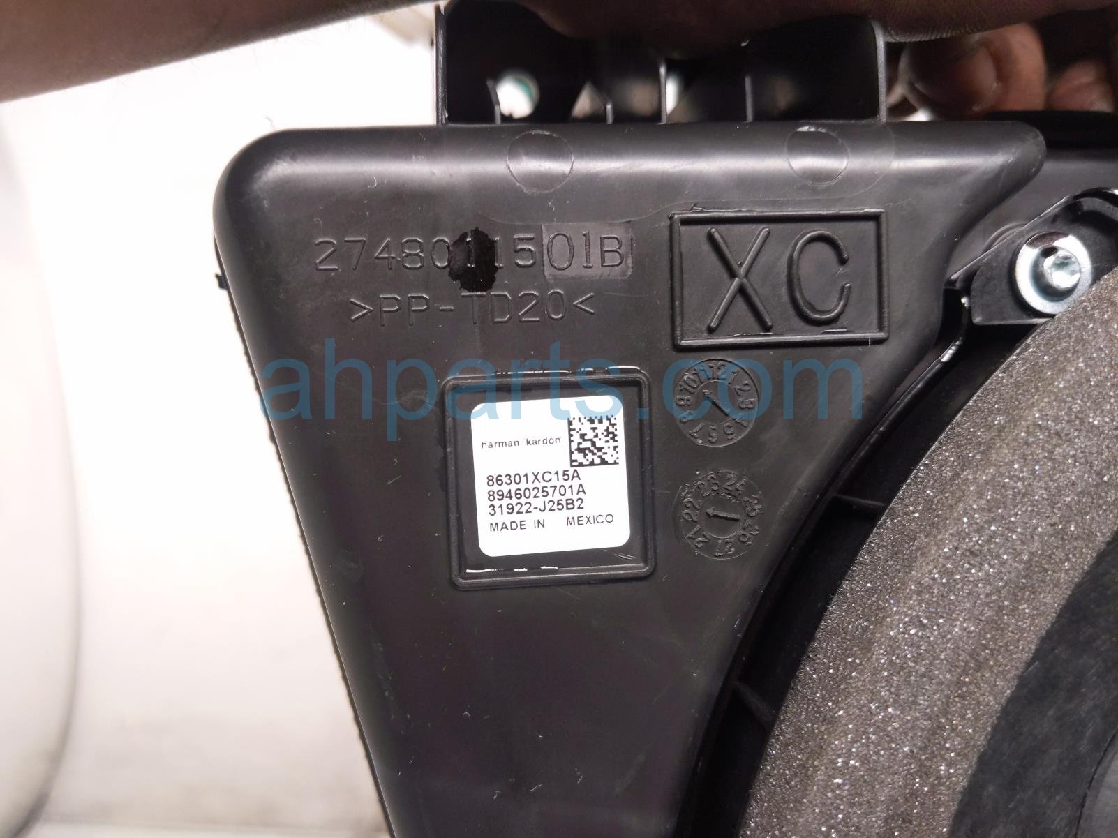 2023 Subaru Ascent Rear Passenger Subwoofer Speaker Assy 86301XC15A Replacement 2023 Subaru Ascent Rear Passenger Subwoofer Speaker Assy 86301XC15A Replacement thumbnail