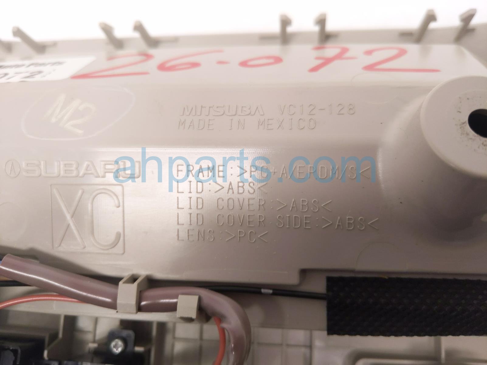 2023 Subaru Ascent Roof Console Map Lt W/sun Sos Grey 92151XC04AVH Replacement 2023 Subaru Ascent Roof Console Map Lt W/sun Sos Grey 92151XC04AVH Replacement thumbnail