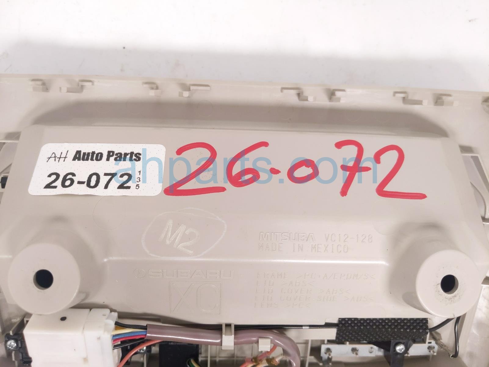 2023 Subaru Ascent Roof Console Map Lt W/sun Sos Grey 92151XC04AVH Replacement 2023 Subaru Ascent Roof Console Map Lt W/sun Sos Grey 92151XC04AVH Replacement thumbnail