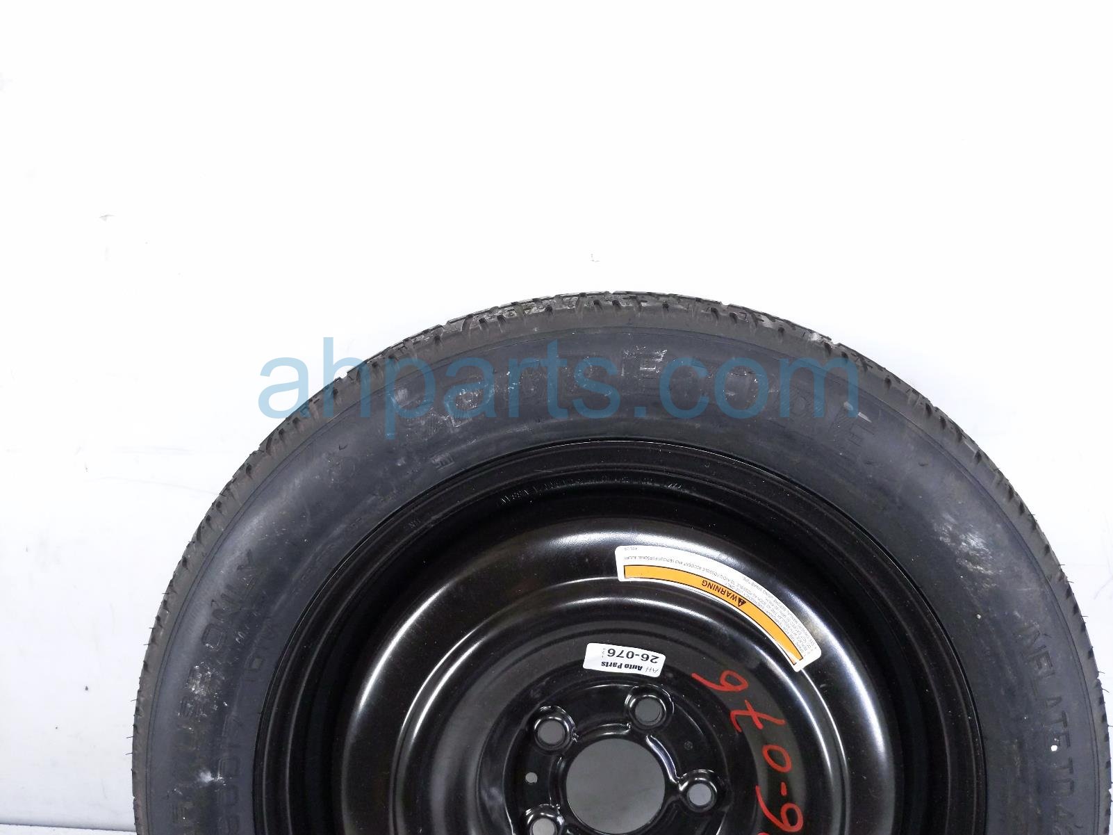 Nissan T155/80D17 SPARE DONUT WHEEL + TIRE