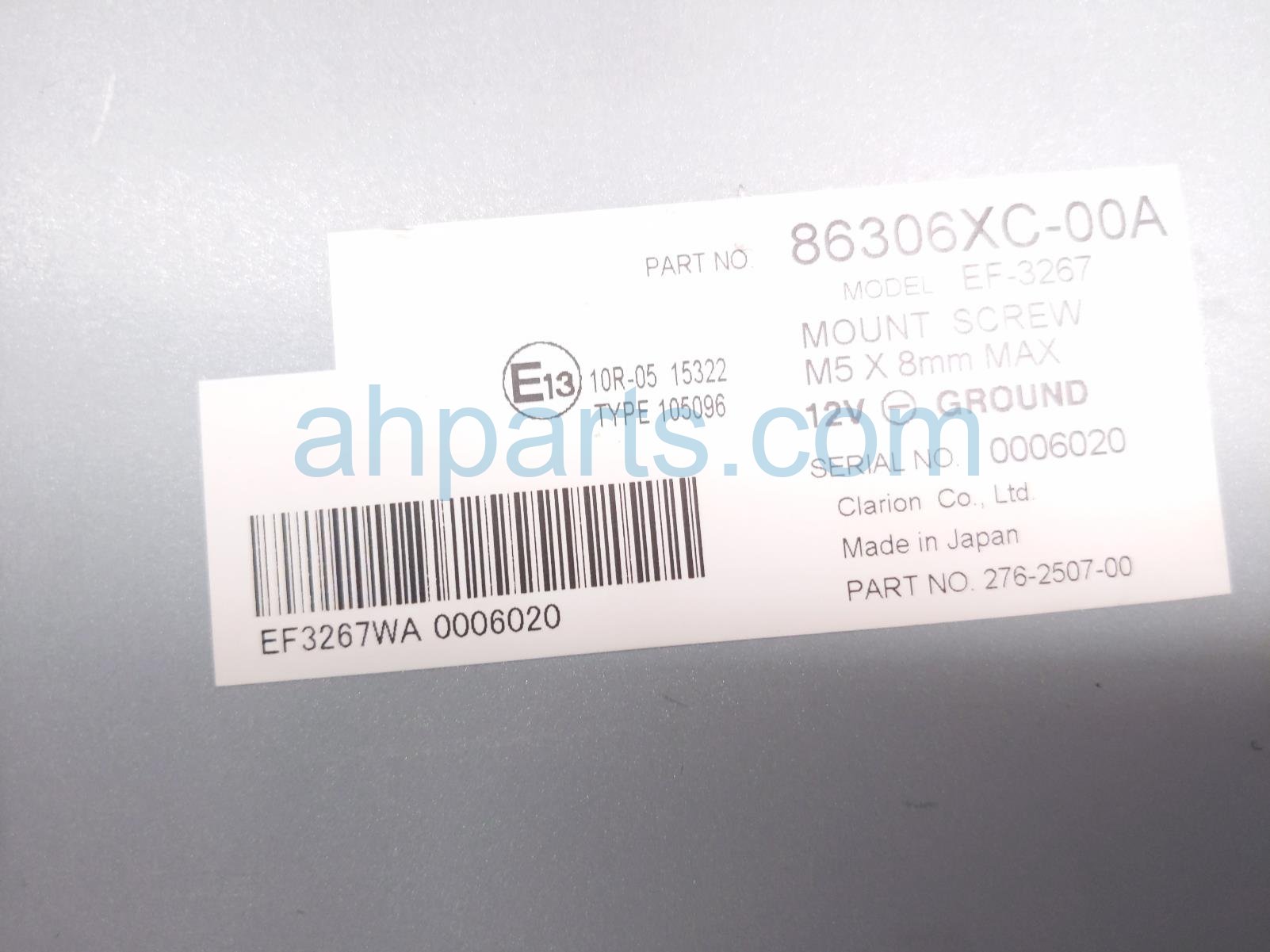 2023 Subaru Ascent Multi View Camera Ctrl Module 86306XC00A Replacement 2023 Subaru Ascent Multi View Camera Ctrl Module 86306XC00A Replacement thumbnail