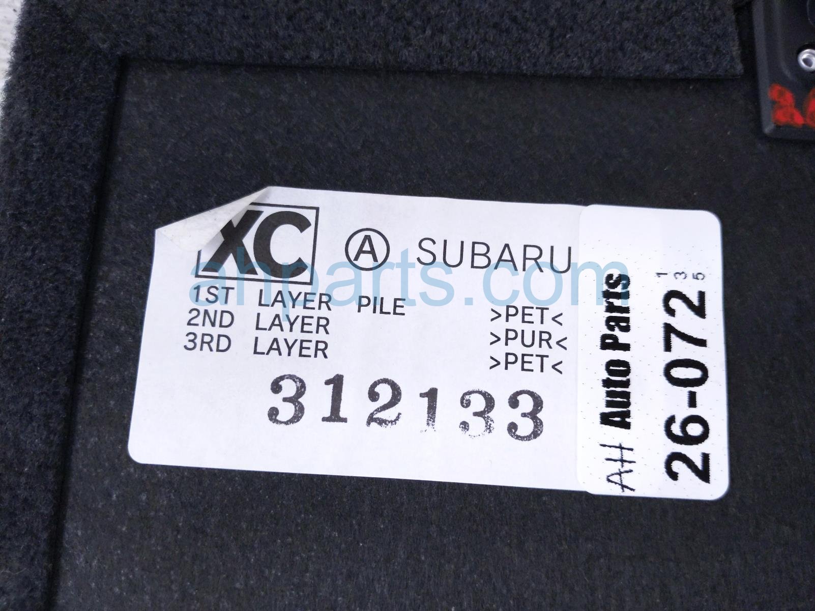 2023 Subaru Ascent Rear Cargo Floor Carpet Panel Blk 95066XC00AVH Replacement 2023 Subaru Ascent Rear Cargo Floor Carpet Panel Blk 95066XC00AVH Replacement thumbnail