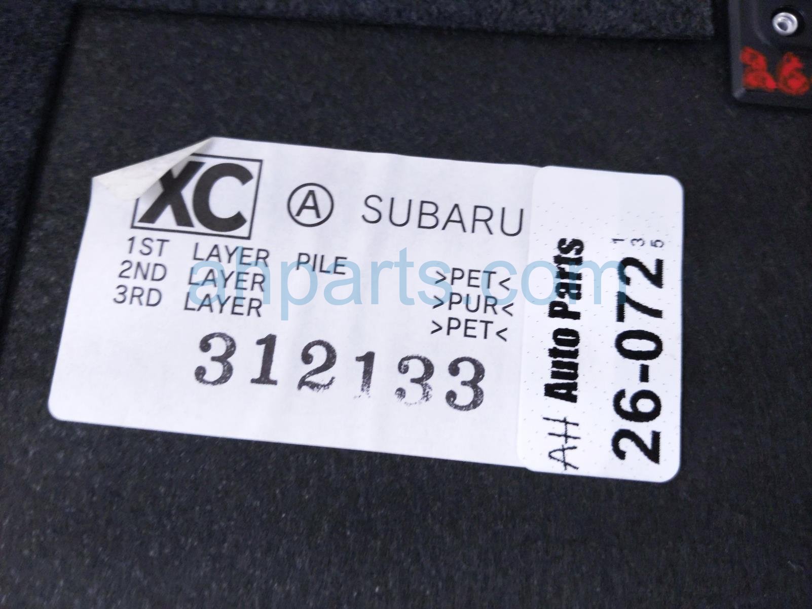 2023 Subaru Ascent Rear Cargo Floor Carpet Panel Blk 95066XC00AVH Replacement 2023 Subaru Ascent Rear Cargo Floor Carpet Panel Blk 95066XC00AVH Replacement thumbnail