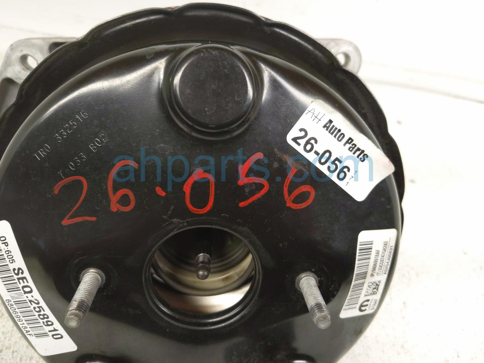 2017 Jeep Wrangler Power Brake Booster 3.6l At 4x4 68091279AC Replacement 2017 Jeep Wrangler Power Brake Booster 3.6l At 4x4 68091279AC Replacement thumbnail