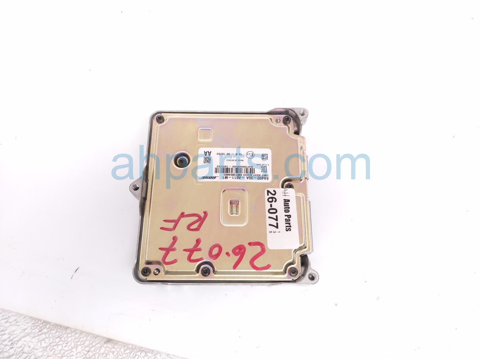 2024 Honda Accord Audio Amplifier Front Right 8A400 30A A01 Replacement 2024 Honda Accord Audio Amplifier Front Right 8A400 30A A01 Replacement thumbnail