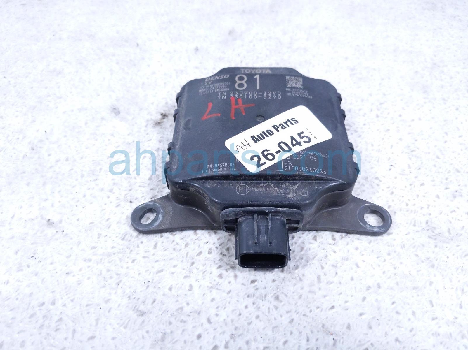 Toyota RR/LH BLIND SPOT RADAR UNIT