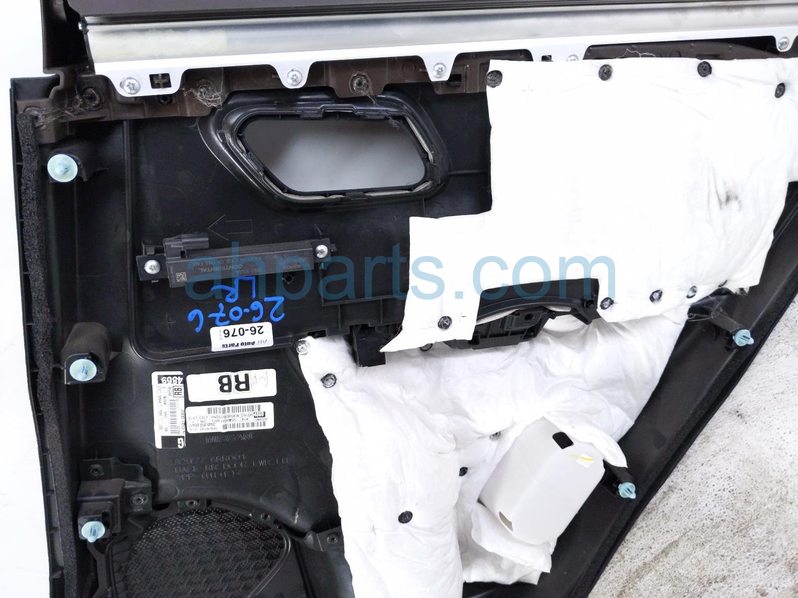 2023 Nissan Rogue Trim / Liner Rear Driver Interior Door Panel Black 829A1 6RR6C Replacement 2023 Nissan Rogue Trim / Liner Rear Driver Interior Door Panel Black 829A1 6RR6C Replacement thumbnail