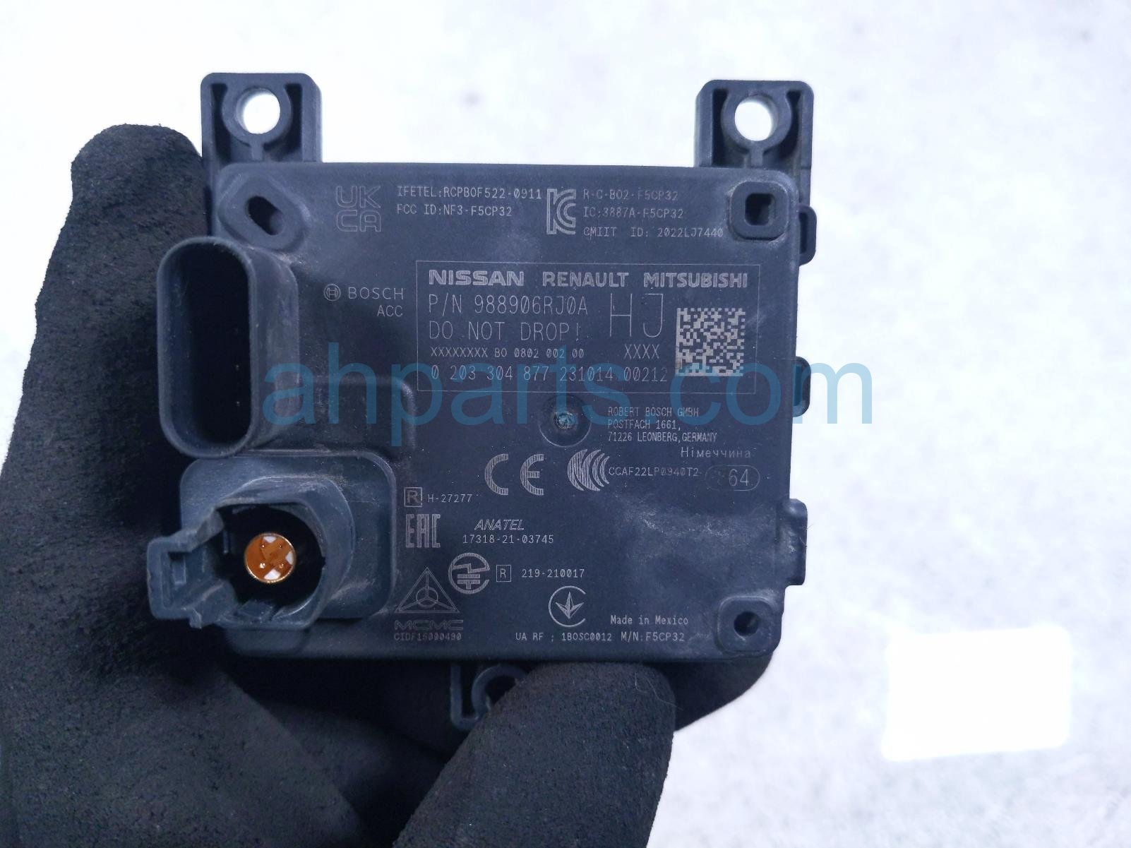 2023 Nissan Rogue Front Adaptive Cruise Radar Unit 98890 6RJ0A Replacement 2023 Nissan Rogue Front Adaptive Cruise Radar Unit 98890 6RJ0A Replacement thumbnail
