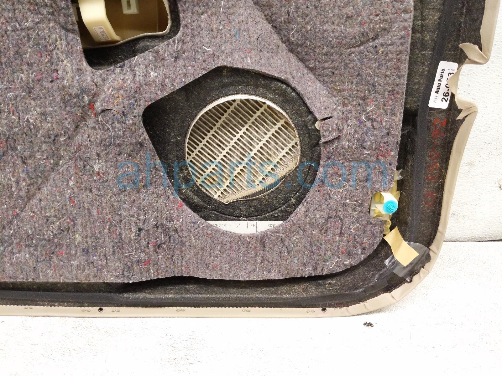 2001 Lexus Ls430 Trim / Liner Front Passenger Interior Door Panel Tan 67610 50370 A5 Replacement 2001 Lexus Ls430 Trim / Liner Front Passenger Interior Door Panel Tan 67610 50370 A5 Replacement thumbnail