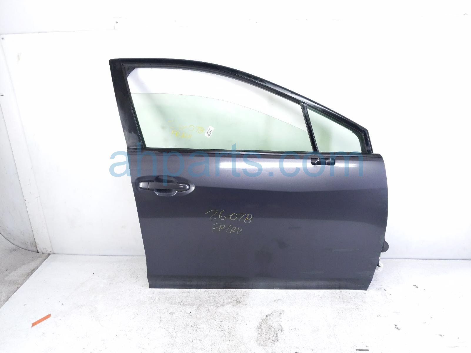 Subaru FR/RH DOOR - GREY - NO MIRROR/TRIM