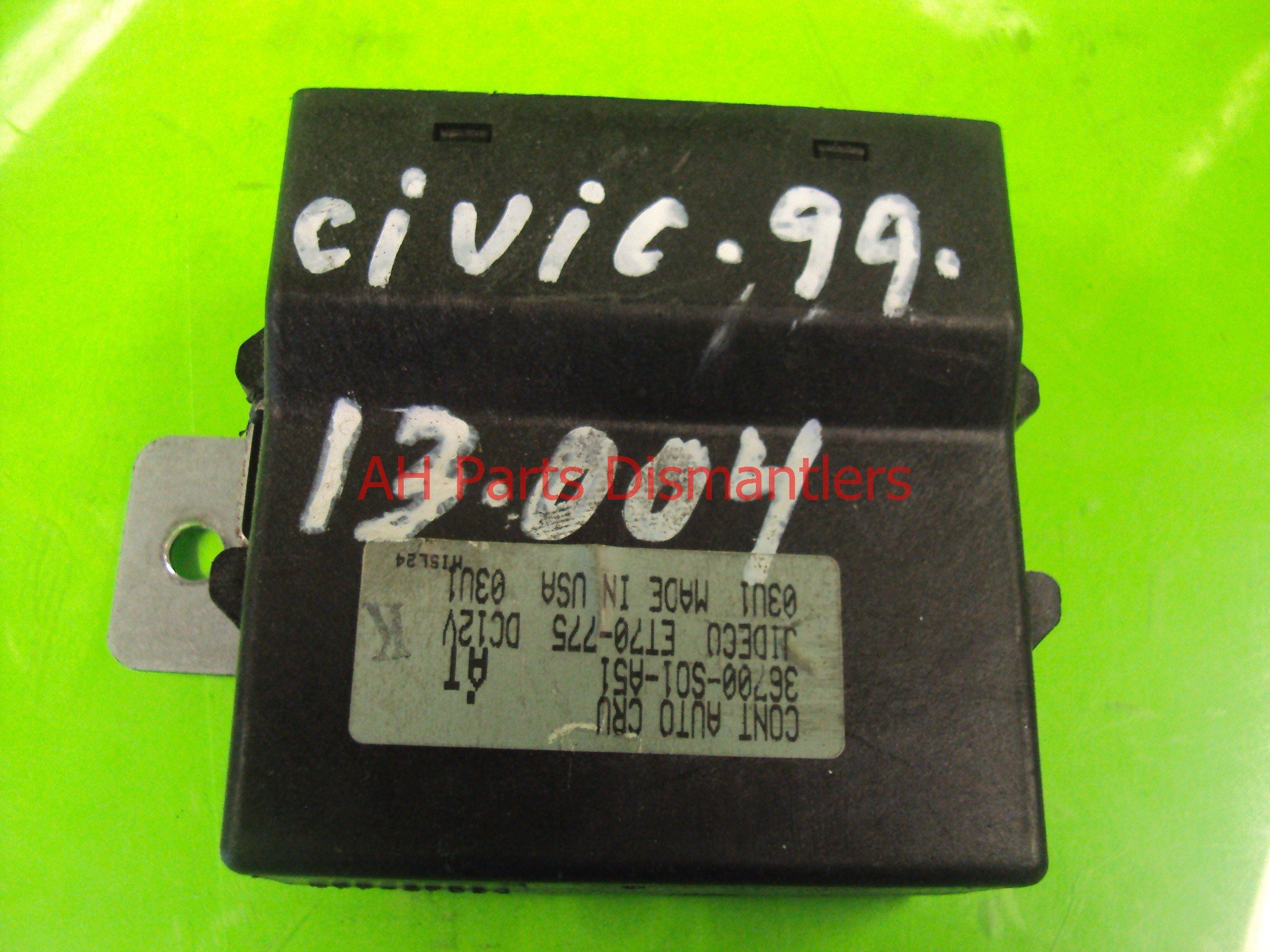 $20 Honda AUTO CRUISE CONTROLLER 36700-S01-A51 $20 Honda AUTO CRUISE CONTROLLER 36700-S01-A51