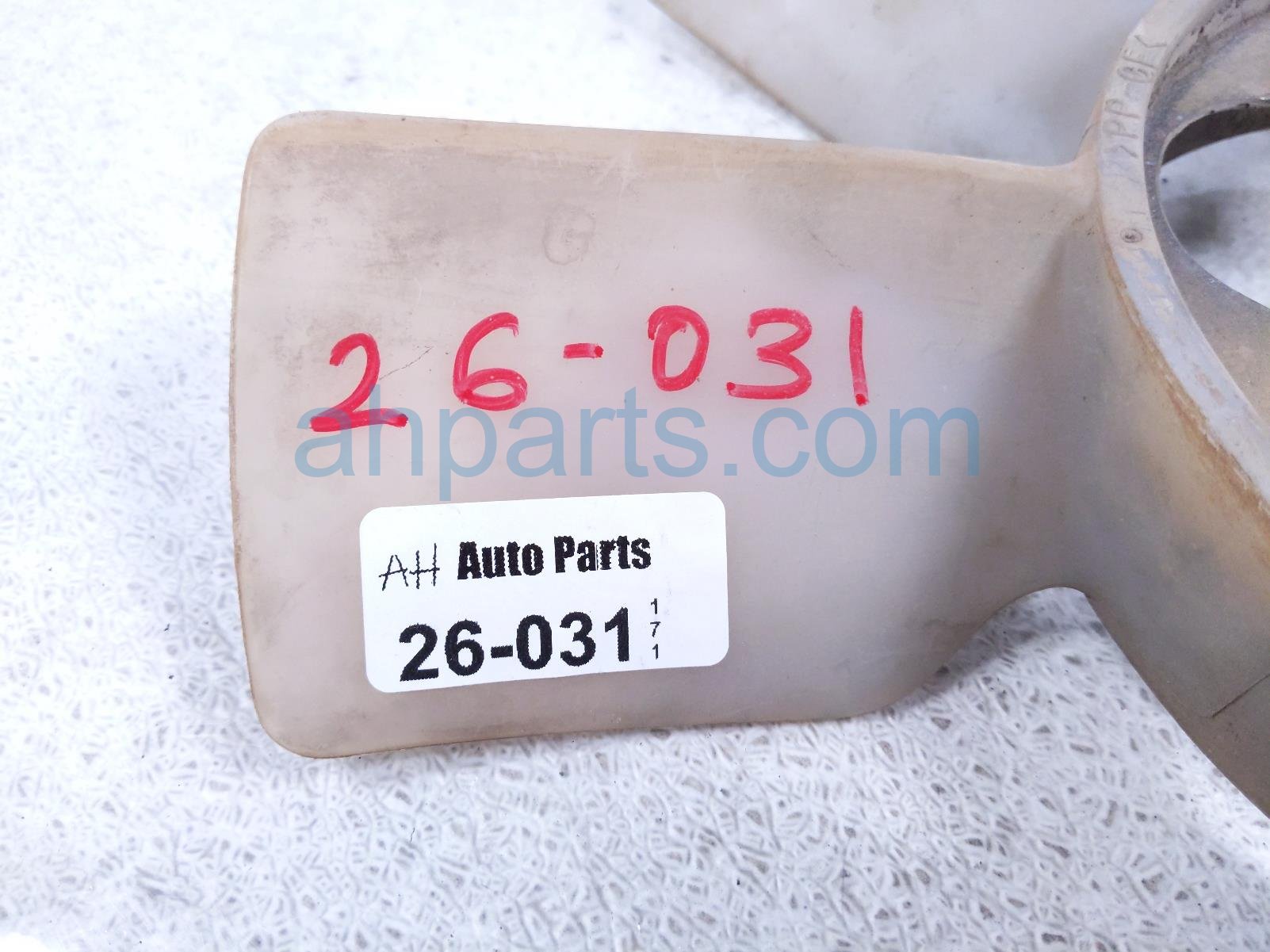 2004 Toyota Tacoma 7 spoke Radiator Cooling Fan Blade 16361 75020 Replacement 2004 Toyota Tacoma 7 spoke Radiator Cooling Fan Blade 16361 75020 Replacement thumbnail