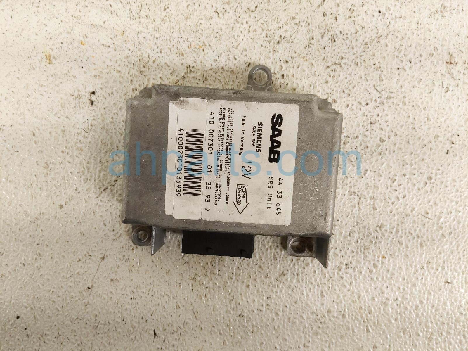 $30 Saab SRS AIRBAG CONTROL MODULE