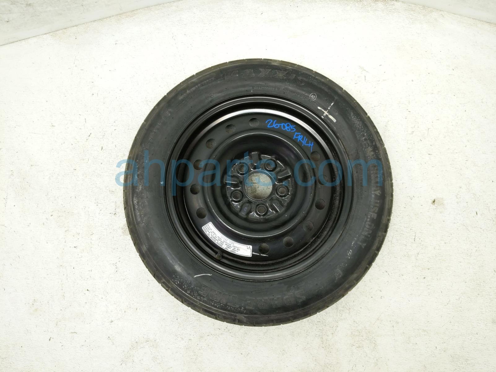 Honda T135/90D16 SPARE DONUT WHEEL + TIRE
