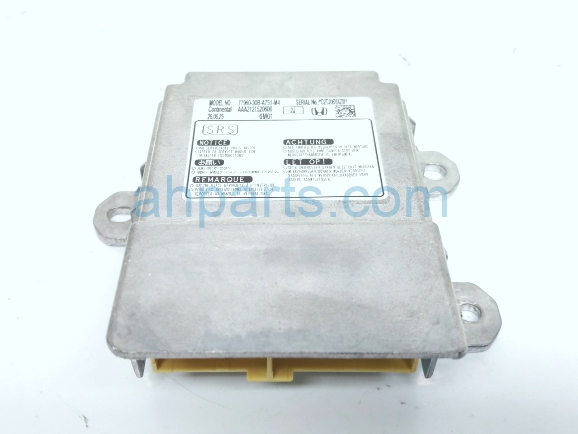 Honda SRS AIRBAG COMPUTER - 0 BLOWN AB