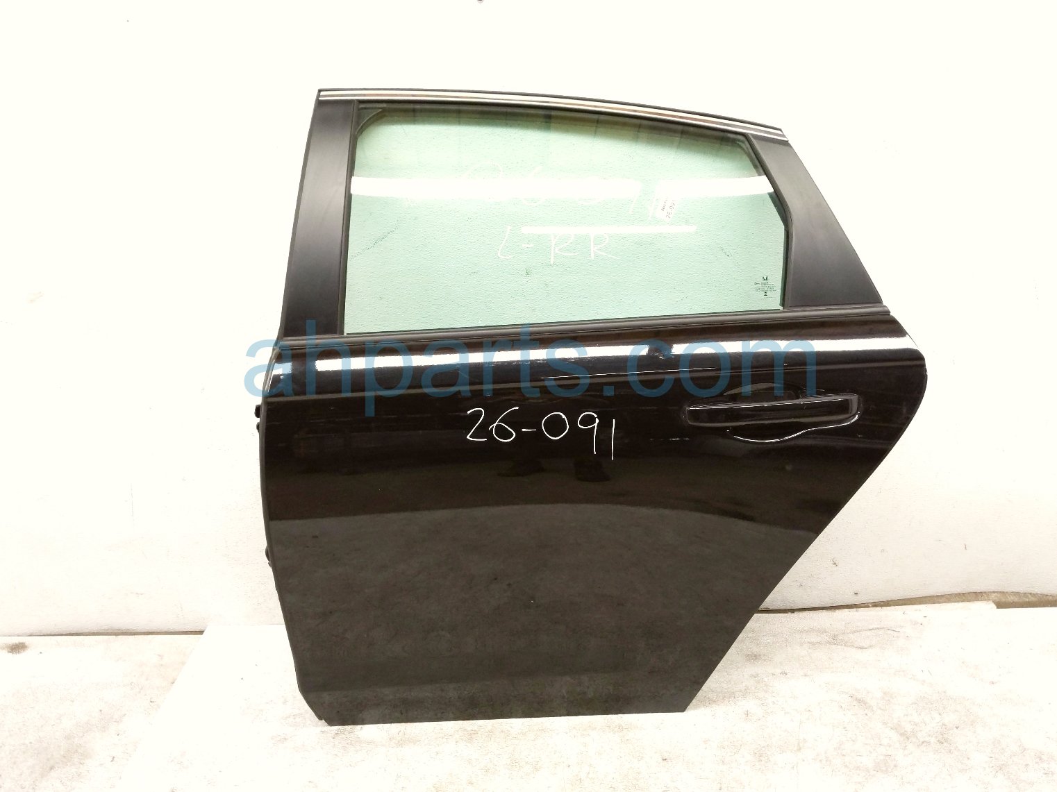 Honda RR/LH DOOR - BLACK - NO INSIDE TRIM