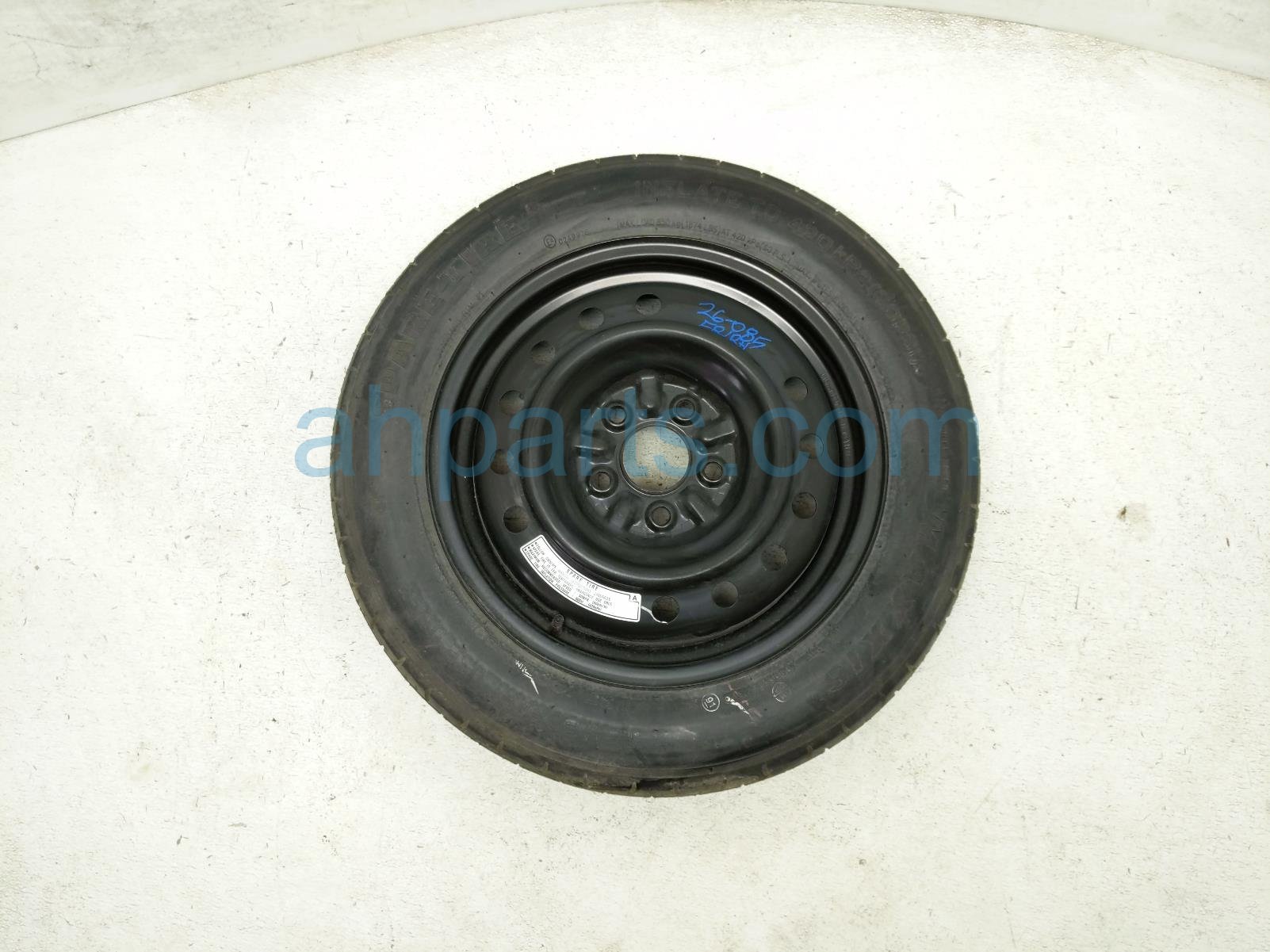 Honda T135/90D16 SPARE DONUT WHEEL + TIRE