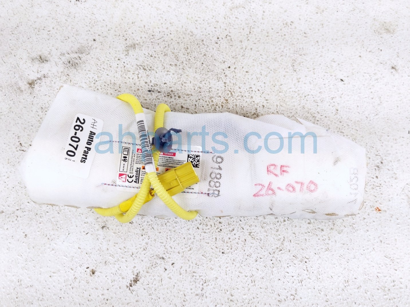 $175 Honda PASSENGER SEAT AIRBAG