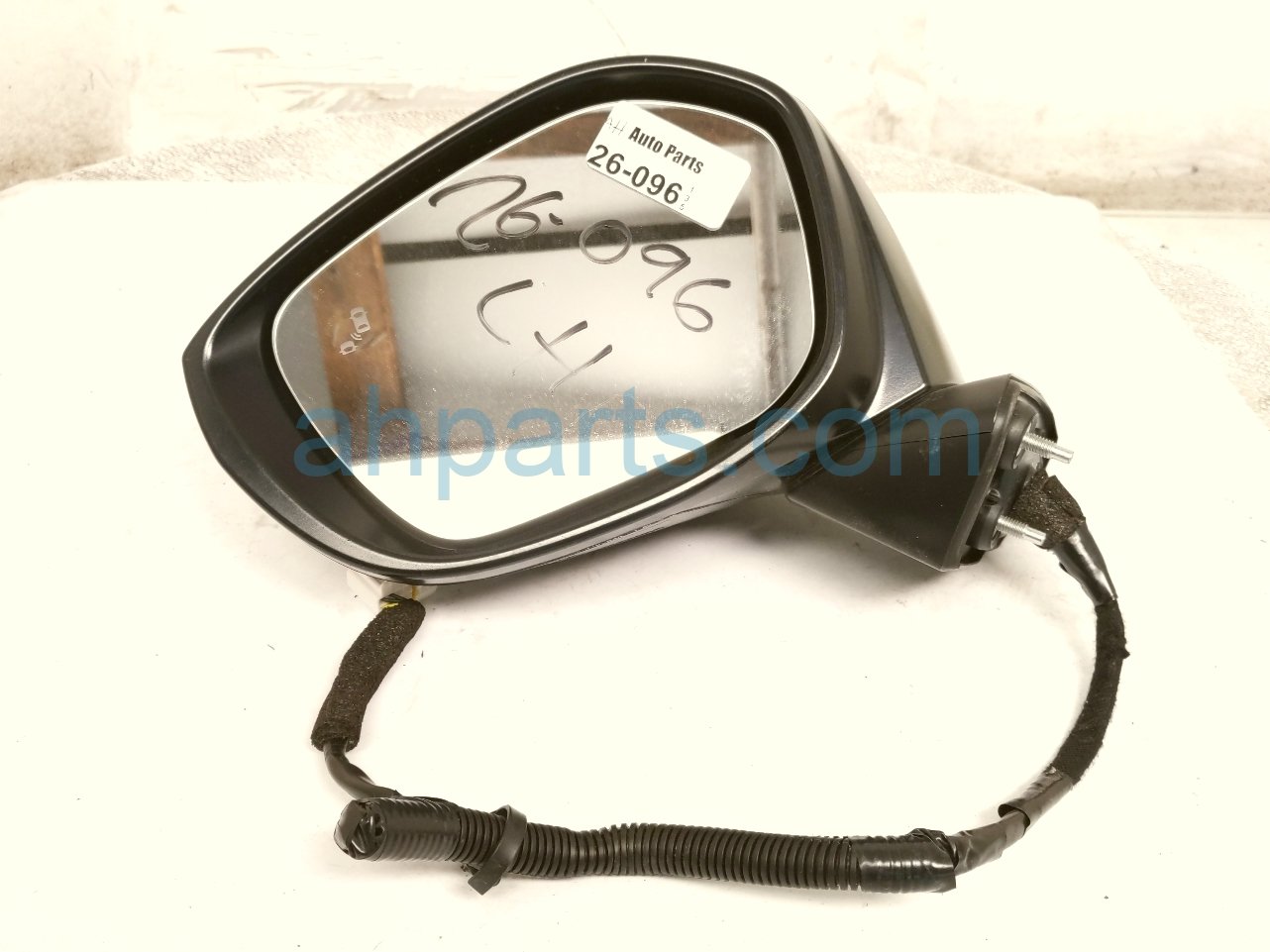  LH SIDE VIEW MIRROR - BLACK