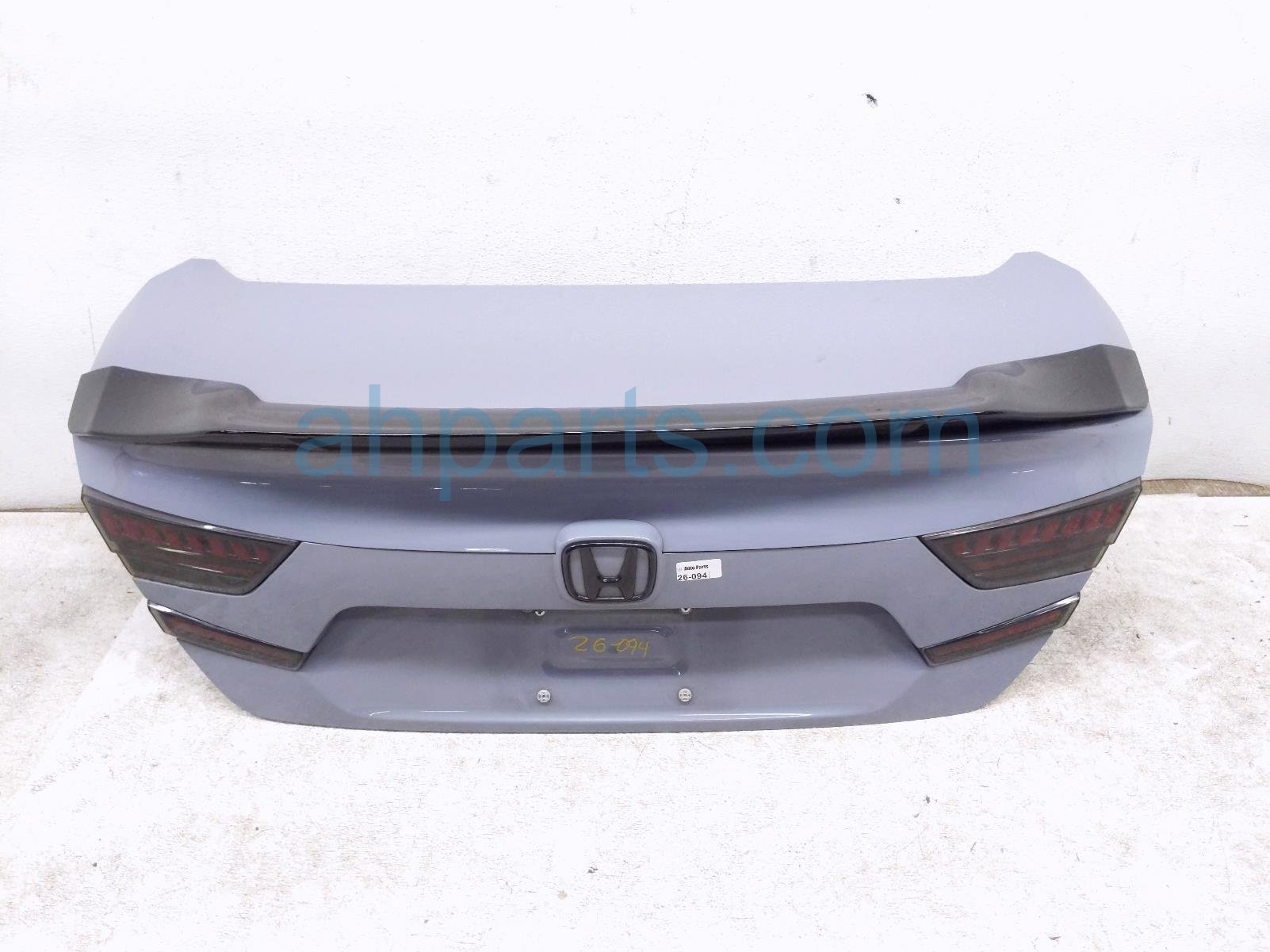 Honda TRUNK / DECKLID W/AFMKT SPOILER-GREY