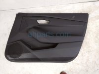 Honda FR/RH INTERIOR DOOR PANEL - BLACK Honda FR/RH INTERIOR DOOR PANEL - BLACK