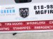 2023 Dodge Ram 1500 Deck Trunk Lid Lift Gate / Tail Gate White 68105727AR Replacement 2023 Dodge Ram 1500 Deck Trunk Lid Lift Gate / Tail Gate White 68105727AR Replacement thumbnail