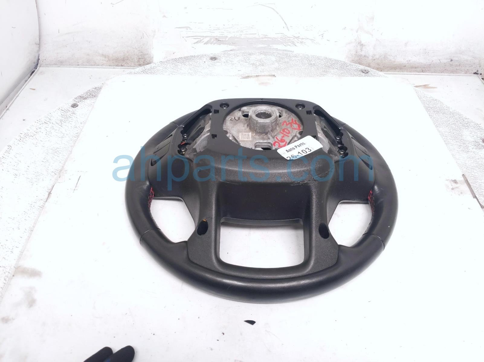 2022 Chevy Tahoe Steering Wheel Black W/red Stch 87821691 Replacement 2022 Chevy Tahoe Steering Wheel Black W/red Stch 87821691 Replacement thumbnail