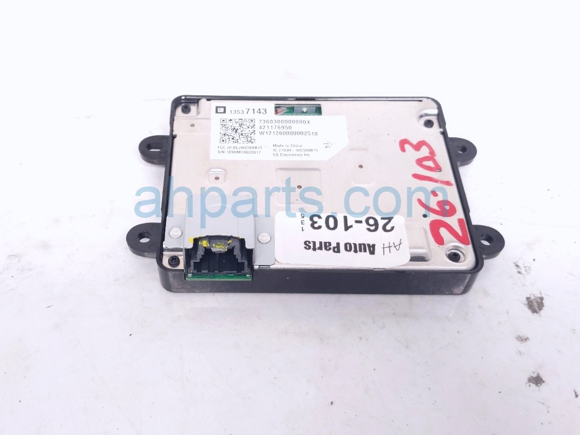 2022 Chevy Tahoe Wireless Phone Charger Module 13537143 Replacement 2022 Chevy Tahoe Wireless Phone Charger Module 13537143 Replacement thumbnail