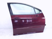Honda FR/RH DOOR - RED - NO MIRROR/TRIM Honda FR/RH DOOR - RED - NO MIRROR/TRIM