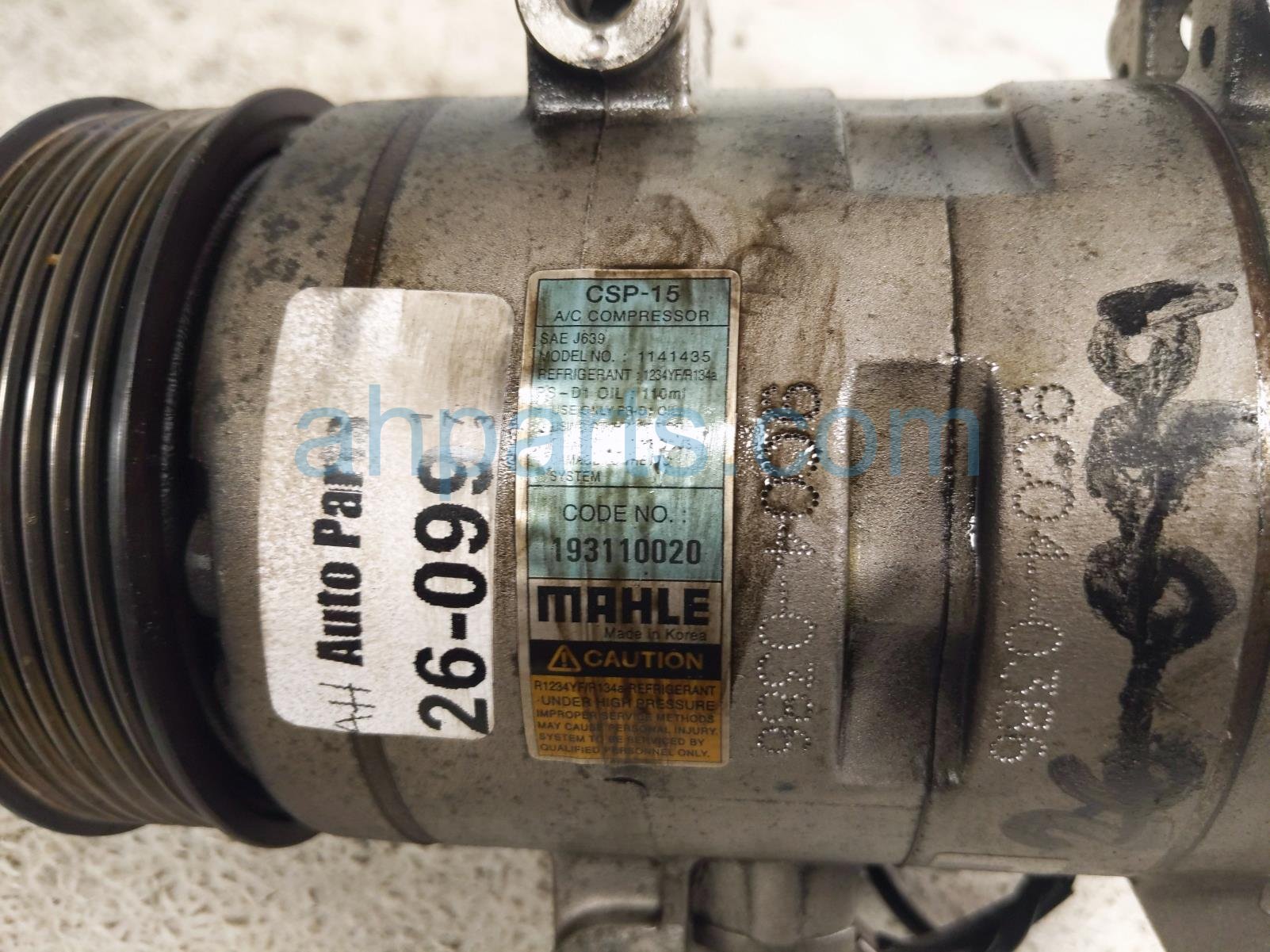 2019 Toyota Tacoma Air + Clutch Core Core Ac Pump / Compressor 88320 04070 Replacement 2019 Toyota Tacoma Air + Clutch Core Core Ac Pump / Compressor 88320 04070 Replacement thumbnail