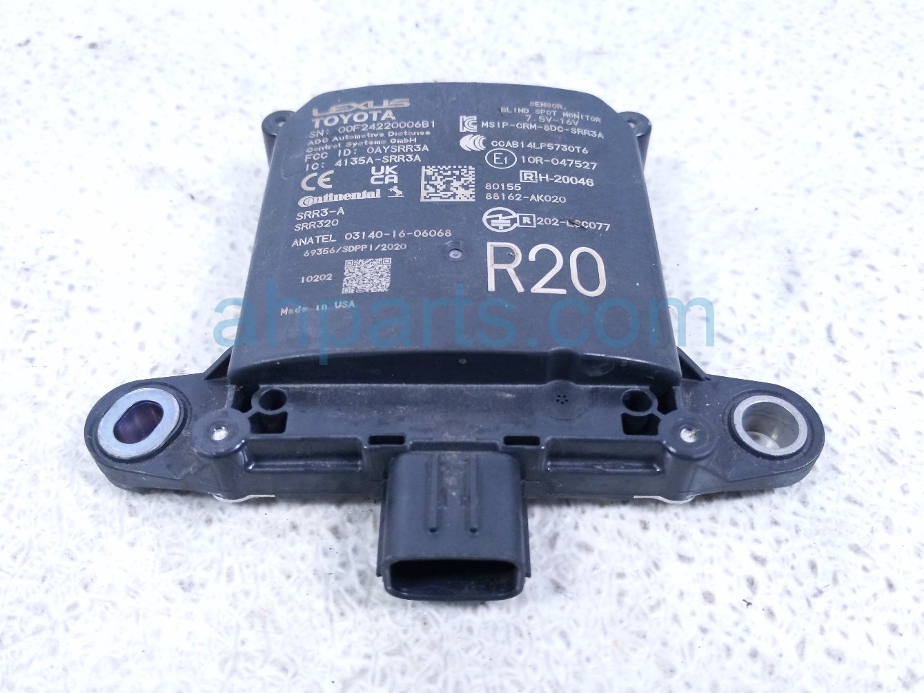 Toyota RR/LH BLIND SPOT MONITOR SENSOR