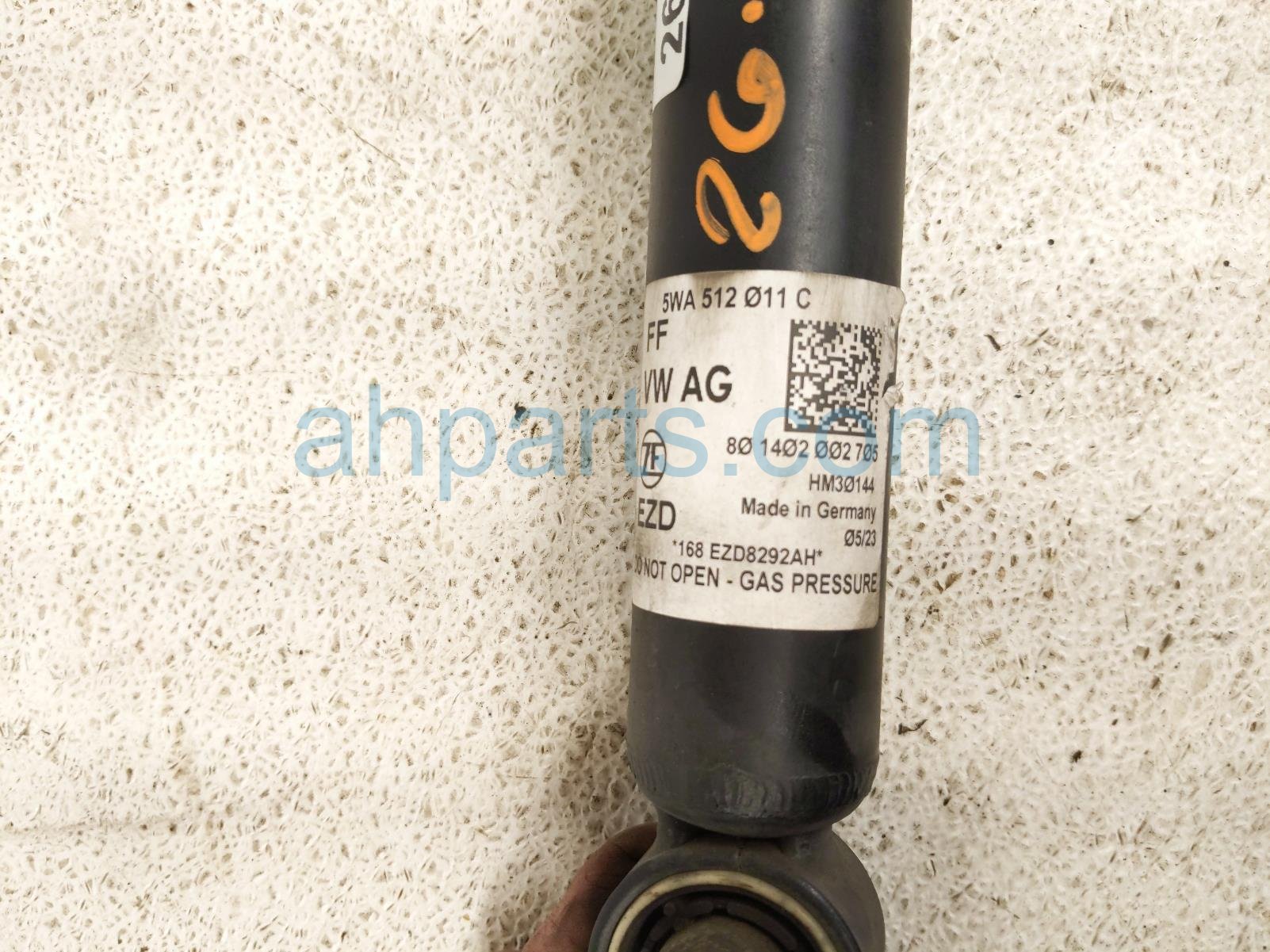 2023 Audi A3 Audi Strut / Spring / Rear Driver Shock Absorber 5WA 512 011 C Replacement 2023 Audi A3 Audi Strut / Spring / Rear Driver Shock Absorber 5WA 512 011 C Replacement thumbnail