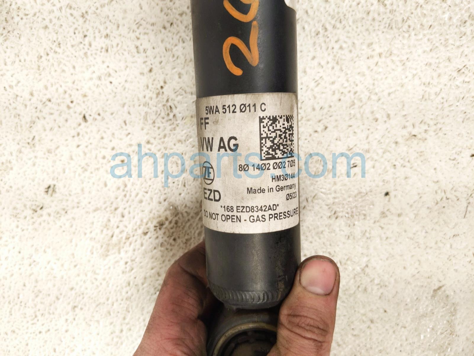2023 Audi A3 Audi Strut / Spring / Rear Passenger Shock Absorber 5WA 512 011 C Replacement 2023 Audi A3 Audi Strut / Spring / Rear Passenger Shock Absorber 5WA 512 011 C Replacement thumbnail