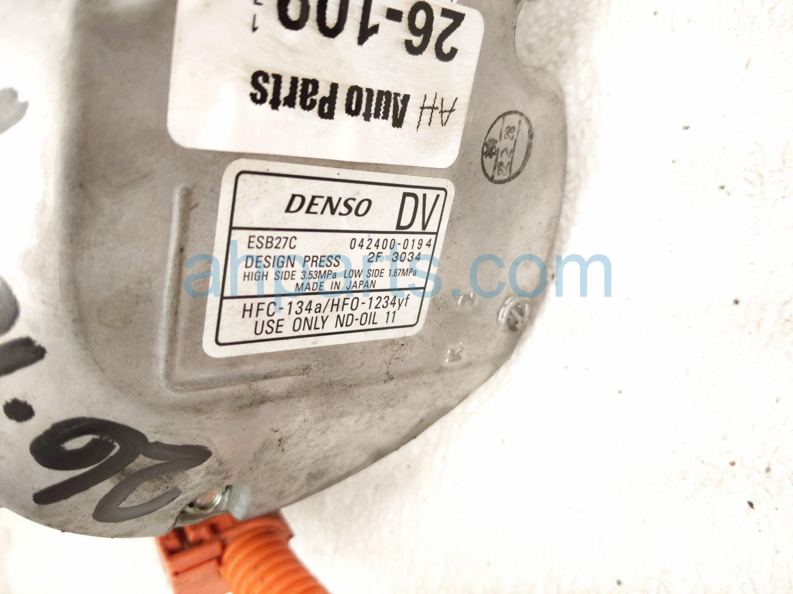2022 Honda Accord Air + Clutch Core Ac Pump / Compressor 38800 6C2 A02 Replacement 2022 Honda Accord Air + Clutch Core Ac Pump / Compressor 38800 6C2 A02 Replacement thumbnail