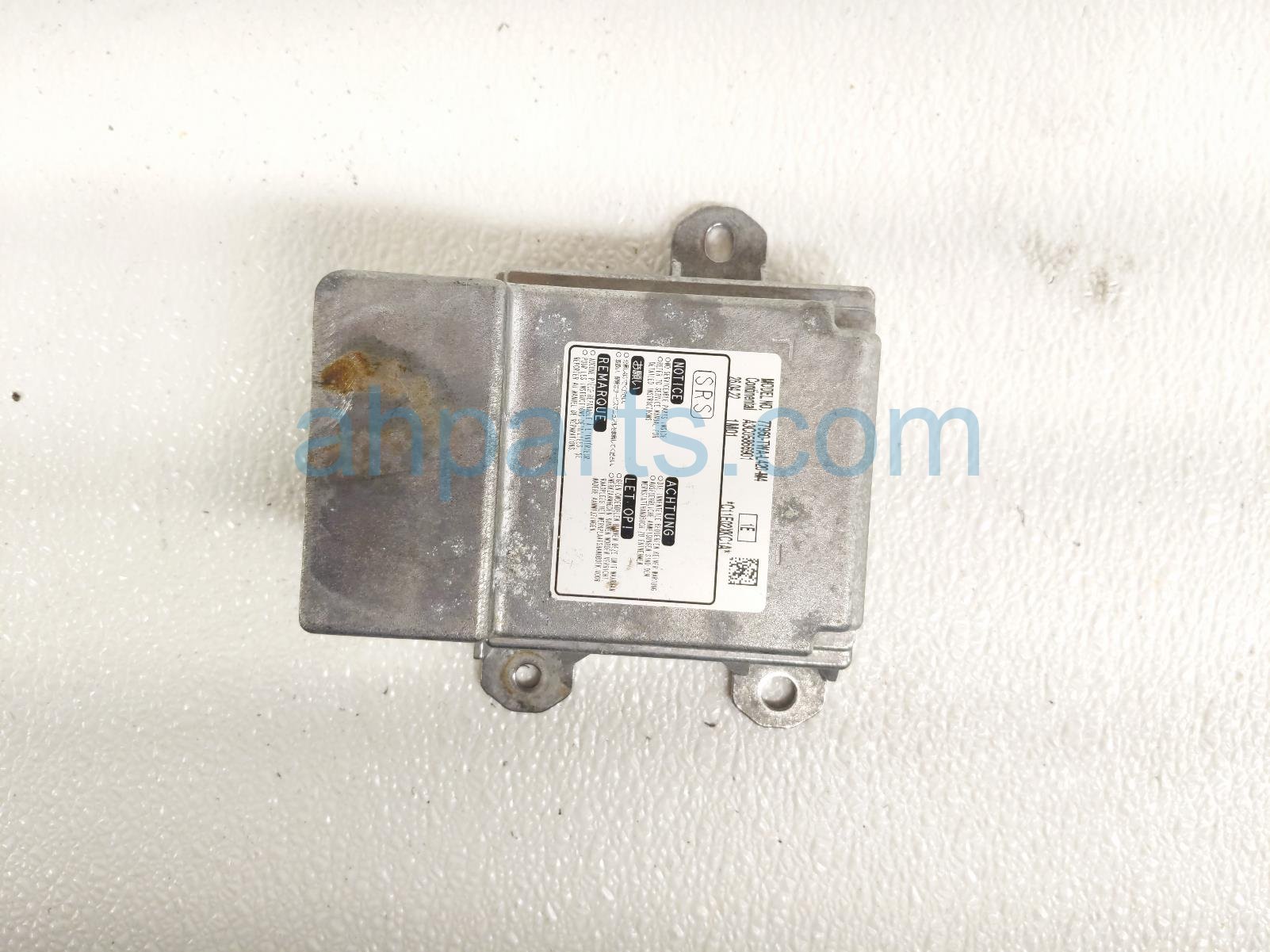 Honda SRS AIRBAG COMPUTER - 2 BLOWN AB